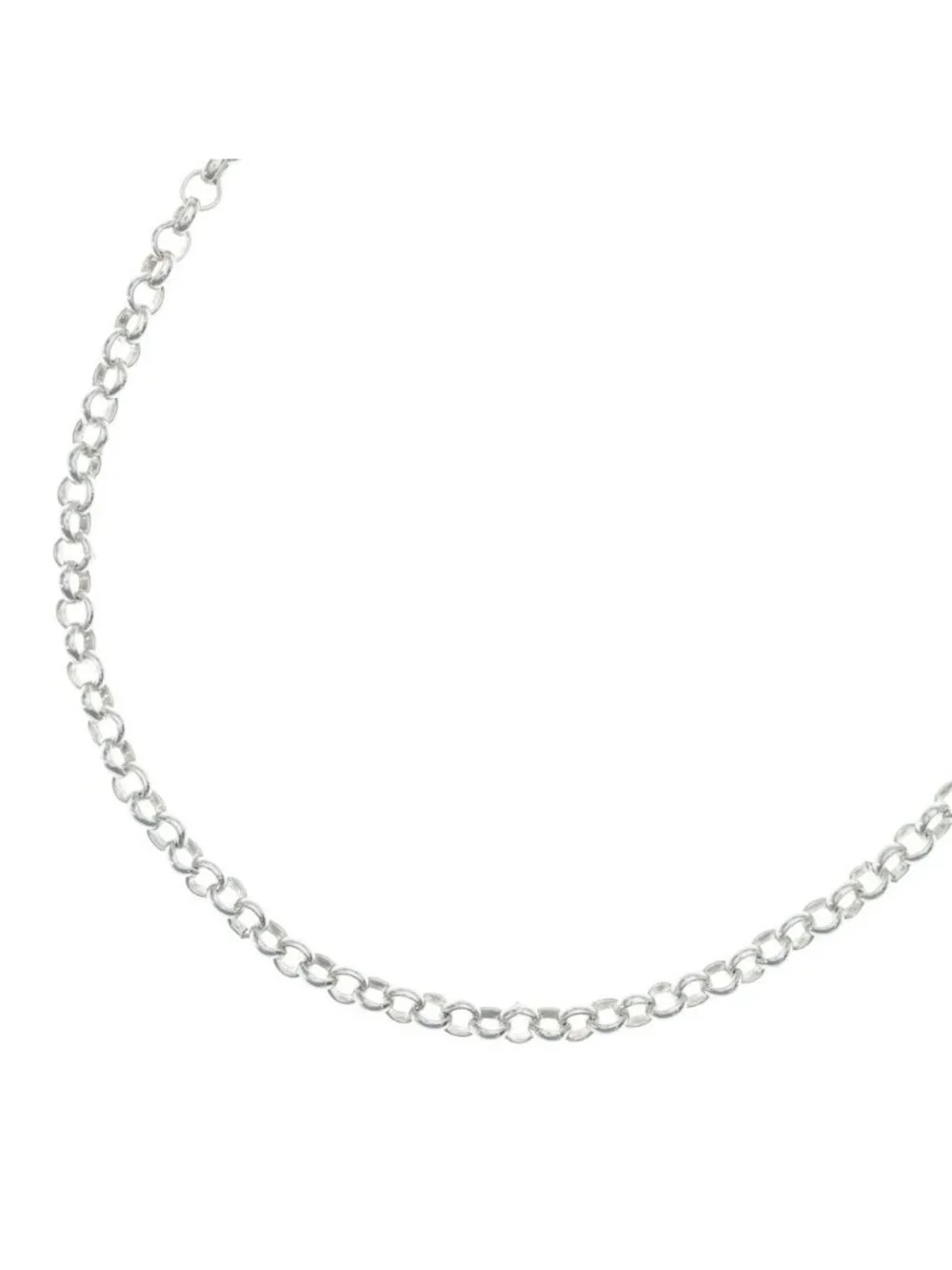 Chrome Hearts Neckchain Roll Chain Necklace Silver